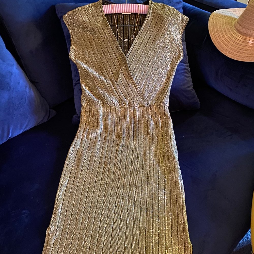 Dress Vintage gold glamour